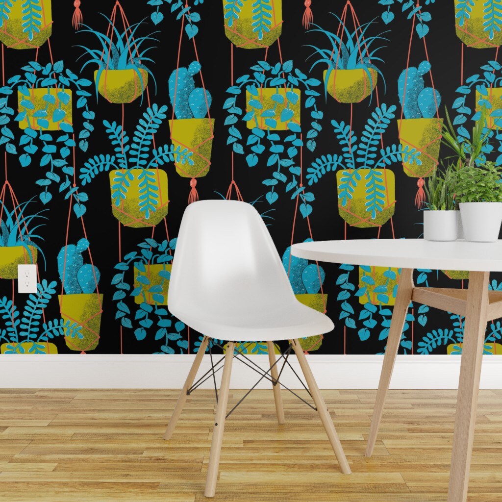 Custom Botanical Peel and Stick Wallpaper Removable Wallpaper 