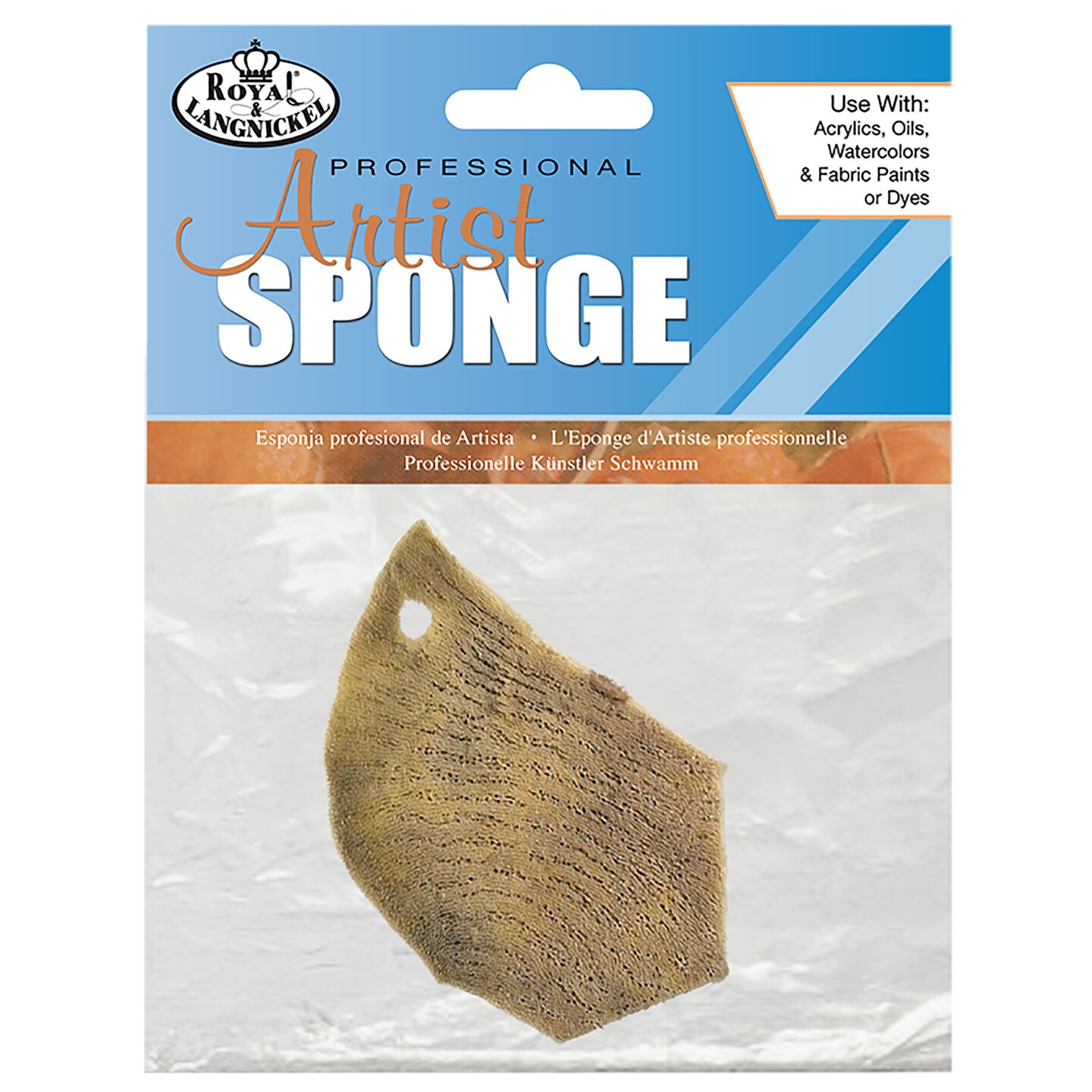 Royal Brush Artist&#x27;s Sponge, Elephant Ear, 2-1/2&#x22;-3&#x22;