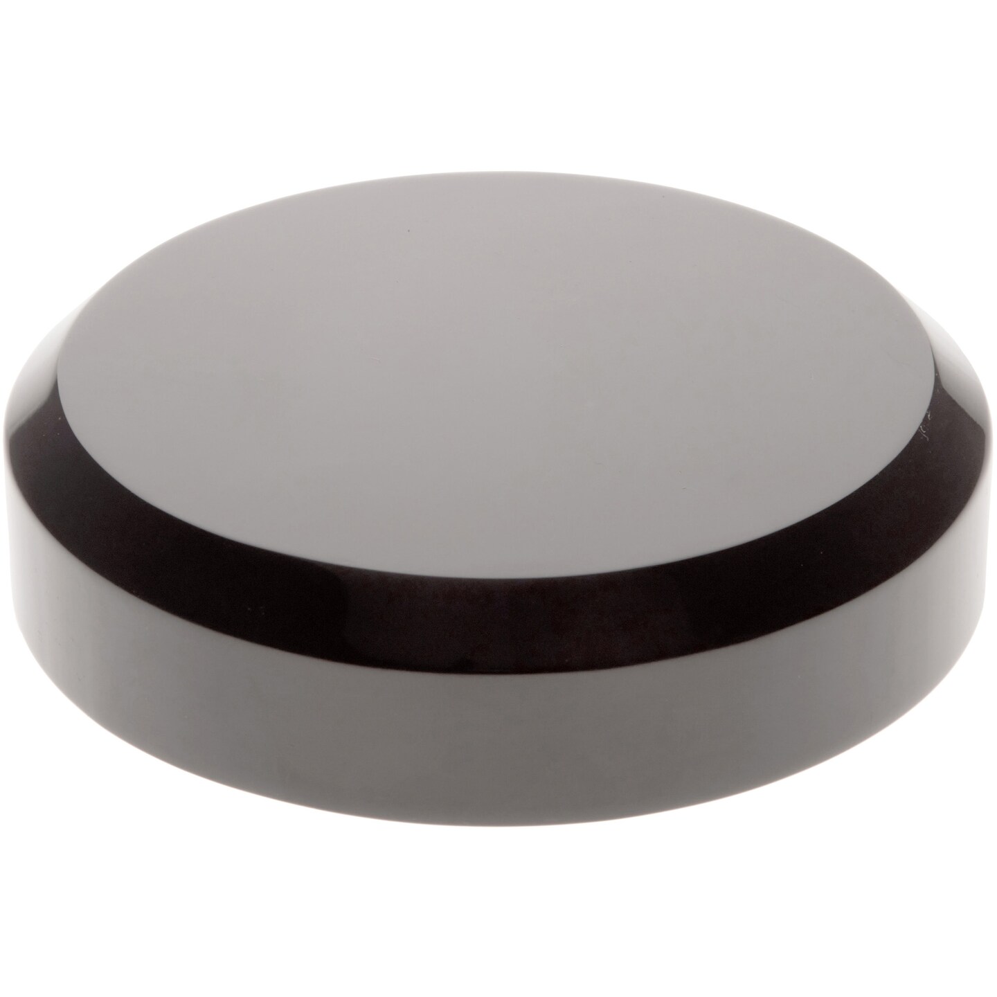 Plymor Black Acrylic Beveled Round Display Base, 4