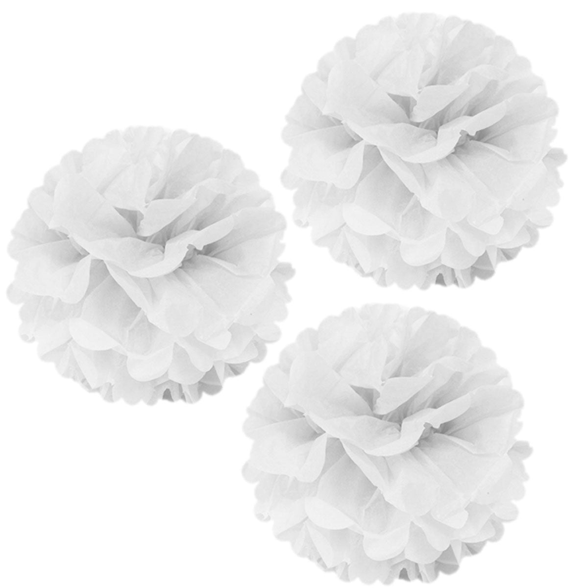 Wrapables 14" Set of 3 Tissue Pom Poms Party Decorations Michaels