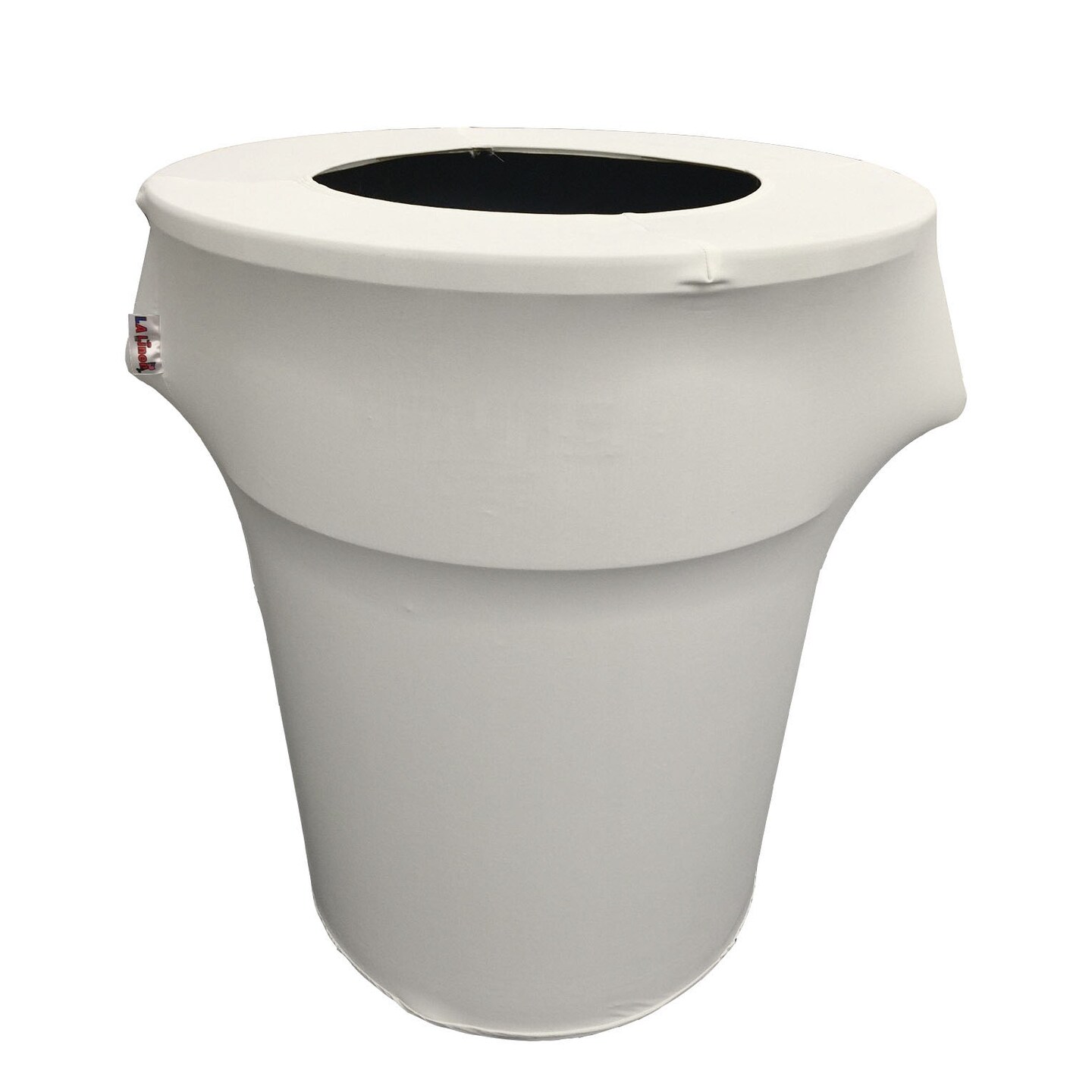 Spandex Polyester Trash Can Cover 55-Gallon Wrinkle-Free Event Decor