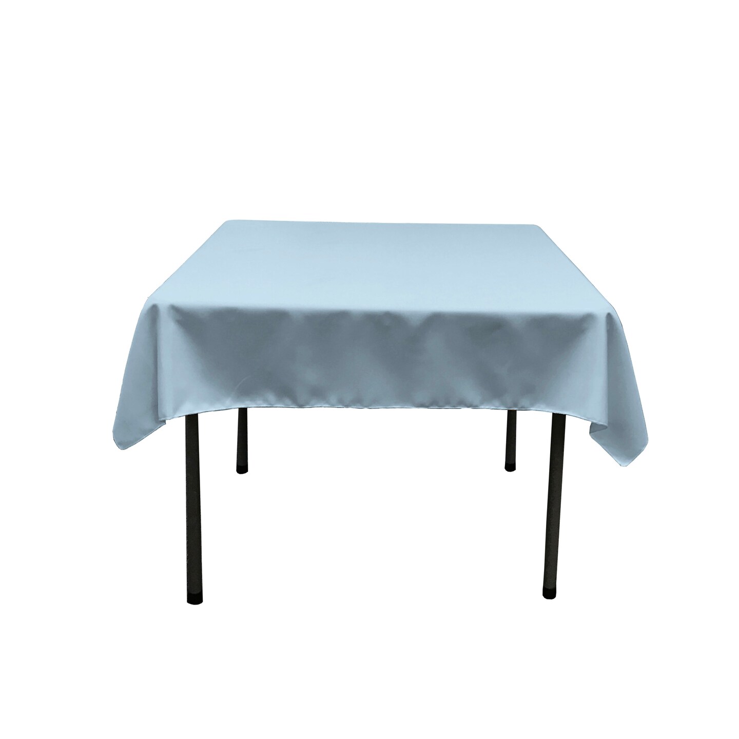 58 x 58 Inch Square Tablecloth Polyester Poplin Durable Event and Dining Linen
