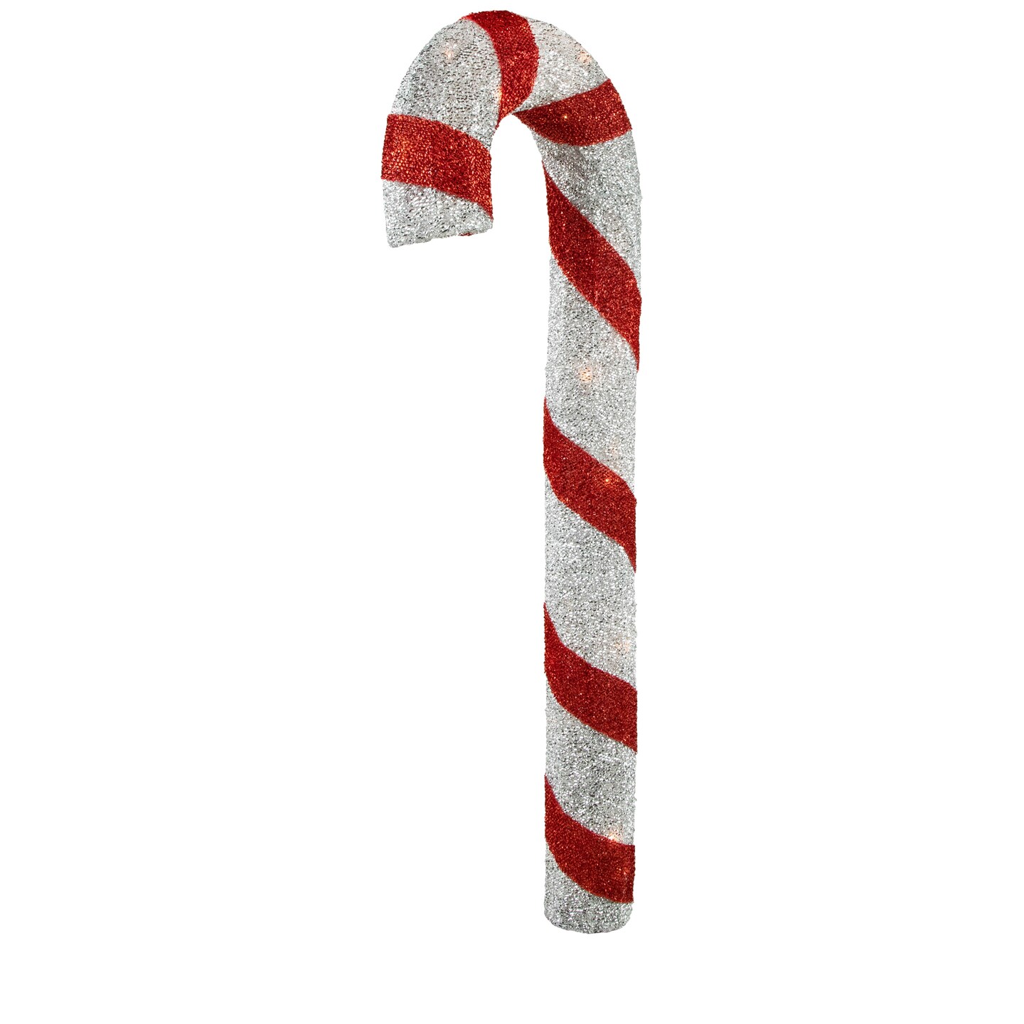 Northlight Lighted Striped Candy Cane  Outdoor Christmas Decoration - 31&#x22; - Clear Lights