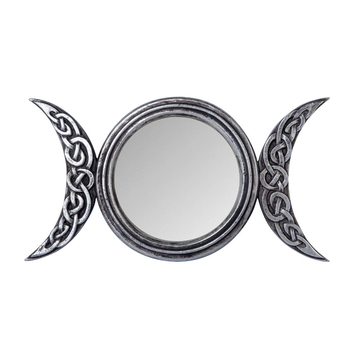 The Vault   Decorative Resin Triple Moon Mirror