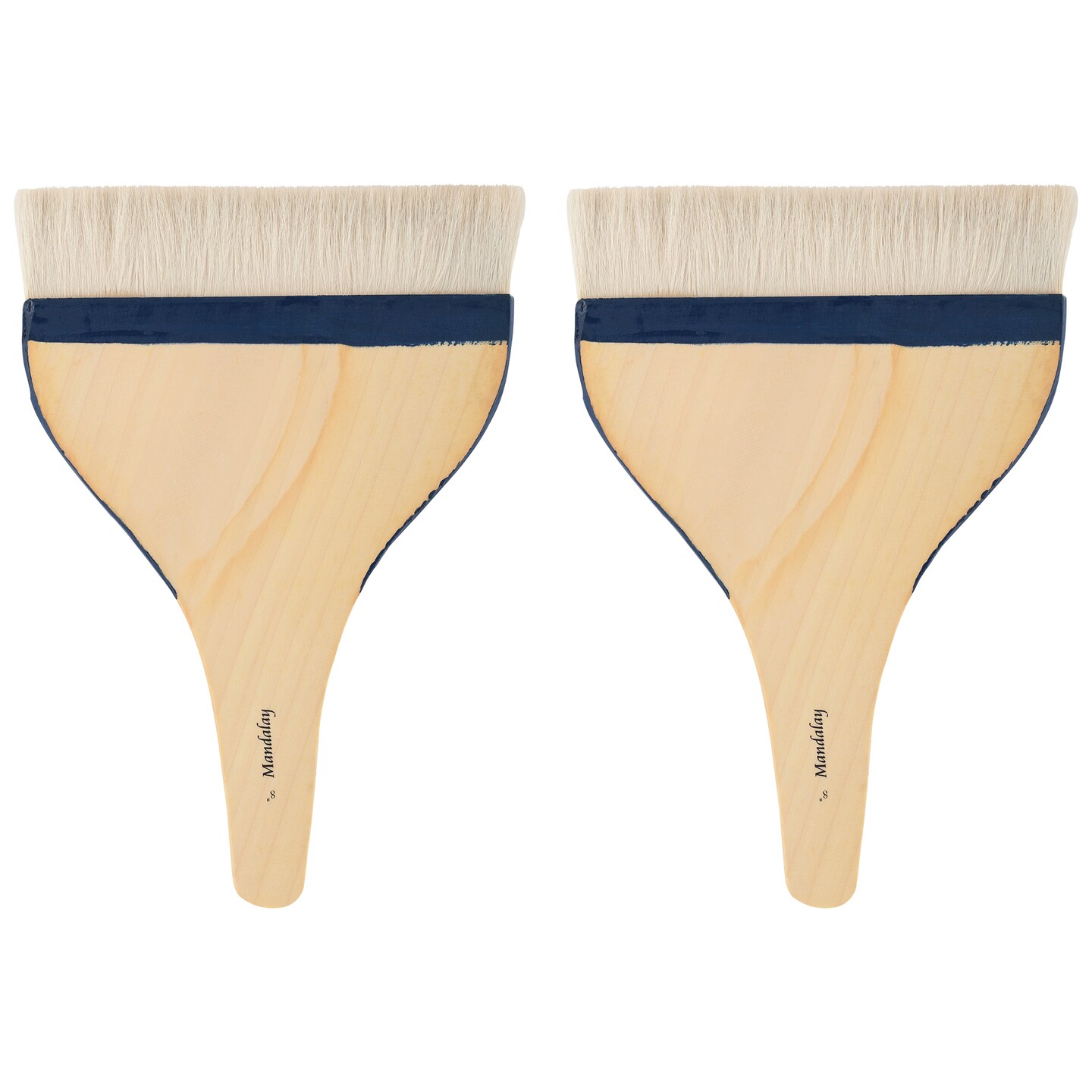 Creative Mark Mandalay Artist Goat Hair Hake Brush, Super Soft Hair for