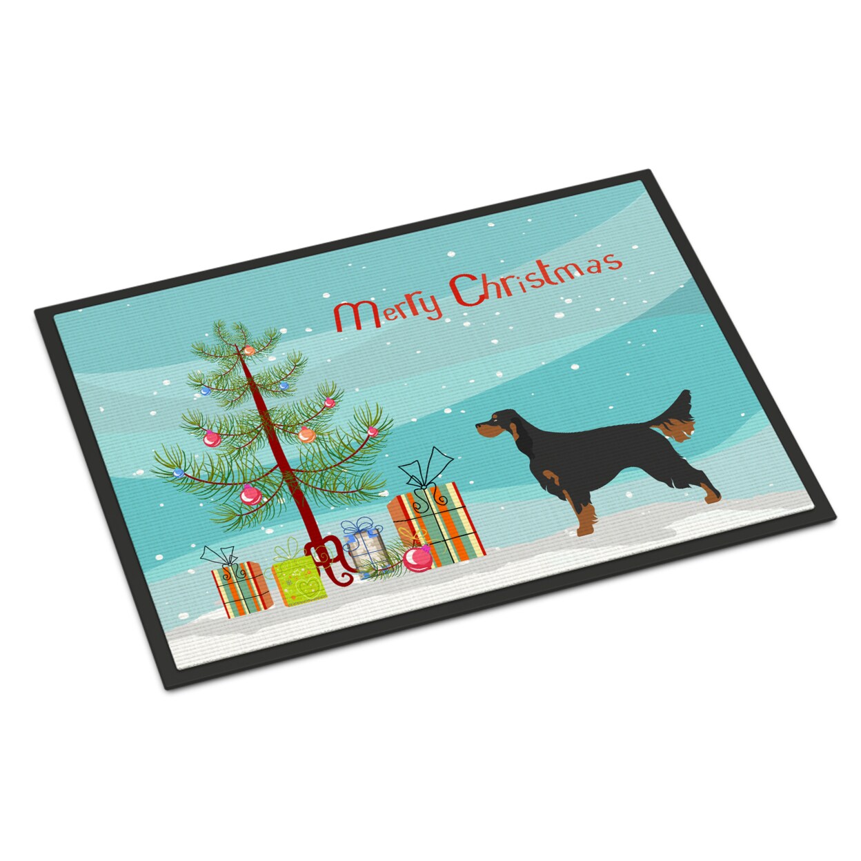 Christmas Door Mat Indoor Outdoor Entry Way Doormat for Front Door