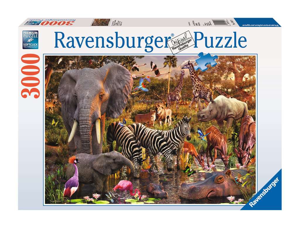 Ravensburger African Animal World Jigsaw Puzzle