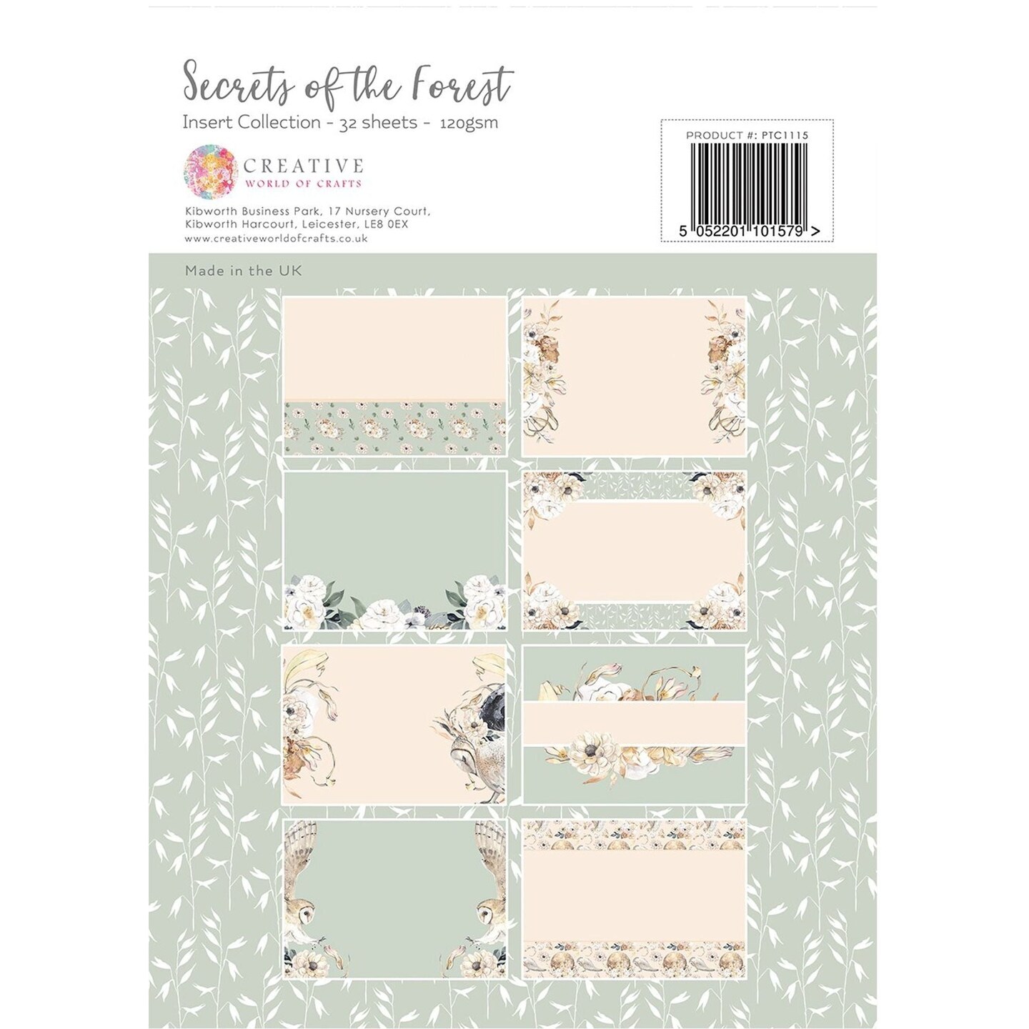 The Paper Tree  Secrets of the Forest A4 Insert Collection