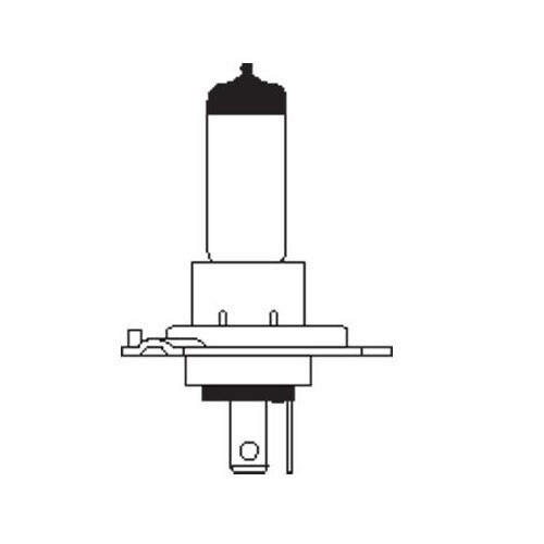 GE  9003 H4 HB2 - 60/55w 12.8v Headlight Automotive Bulb