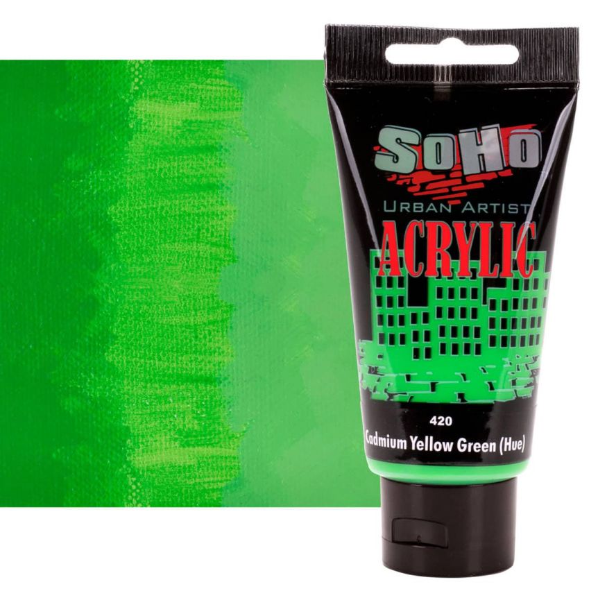 SoHo Urban Artist Acrylic Paint - Thick, Rich, Water-Resistant, Heavy Body Paint