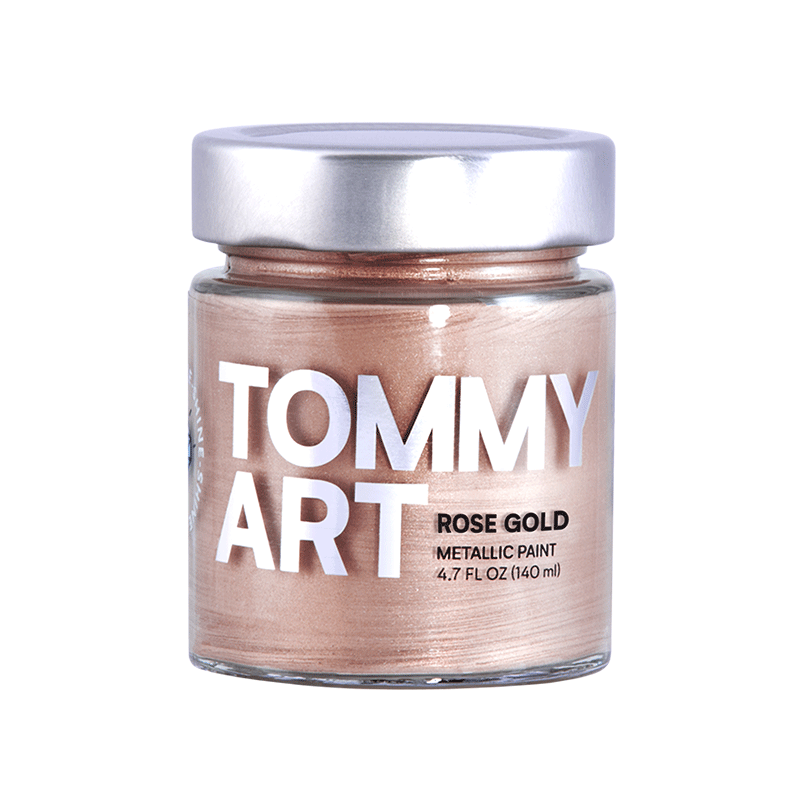 Tommy Art - Shine - Rose Gold Metallic Paint 140ml