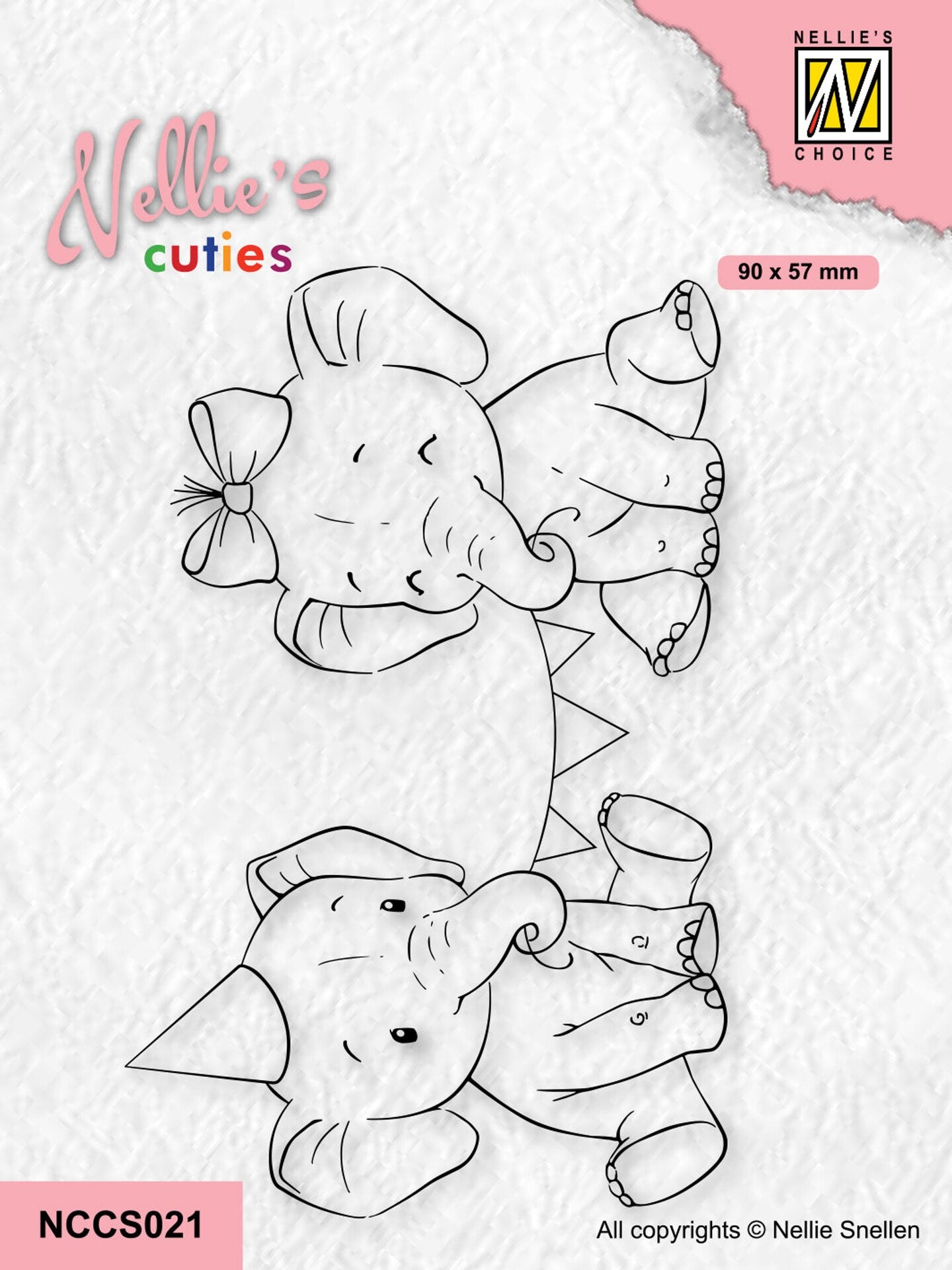 Nellie&#x27;s Choice  Clear Stamp Nellie&#x27;s Cuties - Happy Birthday