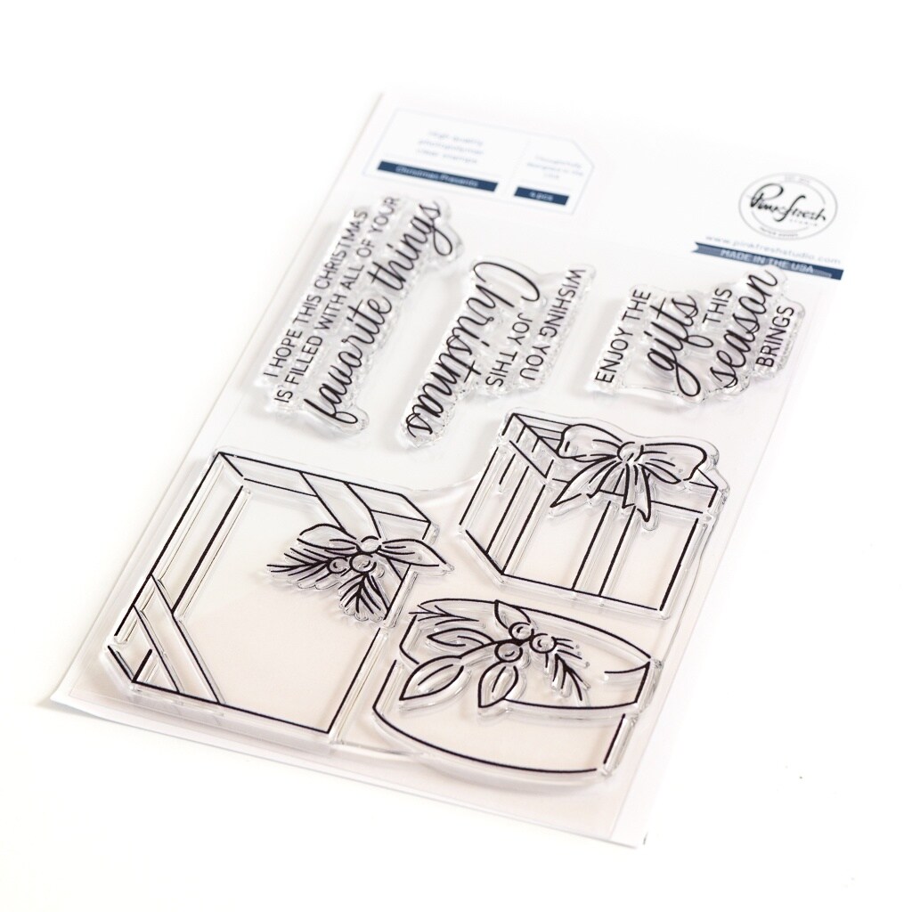 Pinkfresh Studio Clear Stamp Set 4&#x22;X6&#x22;-Christmas Presents
