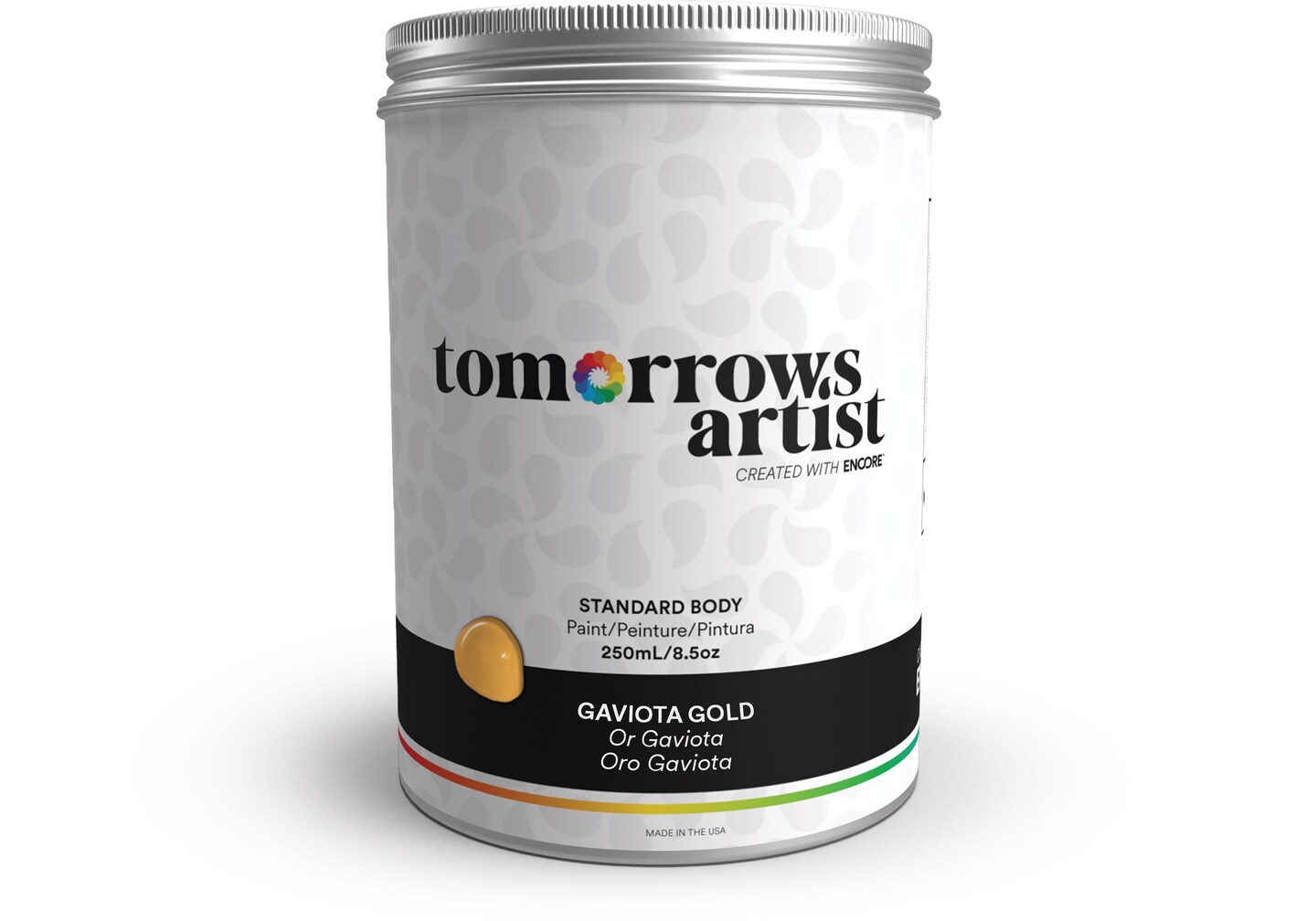Tomorrows Artist: Standard Body Eco-Friendly Sustainable Acrylic Art Paint 100ml/3.38oz, 250ml/8.45oz, 500ml/16.91oz, 1000ml/33.81oz