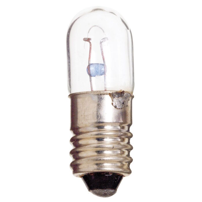 Satco S6908 ANSI #40 - 0.95W 6.3V T3.25 E10 Base C-40 Miniature Bulb