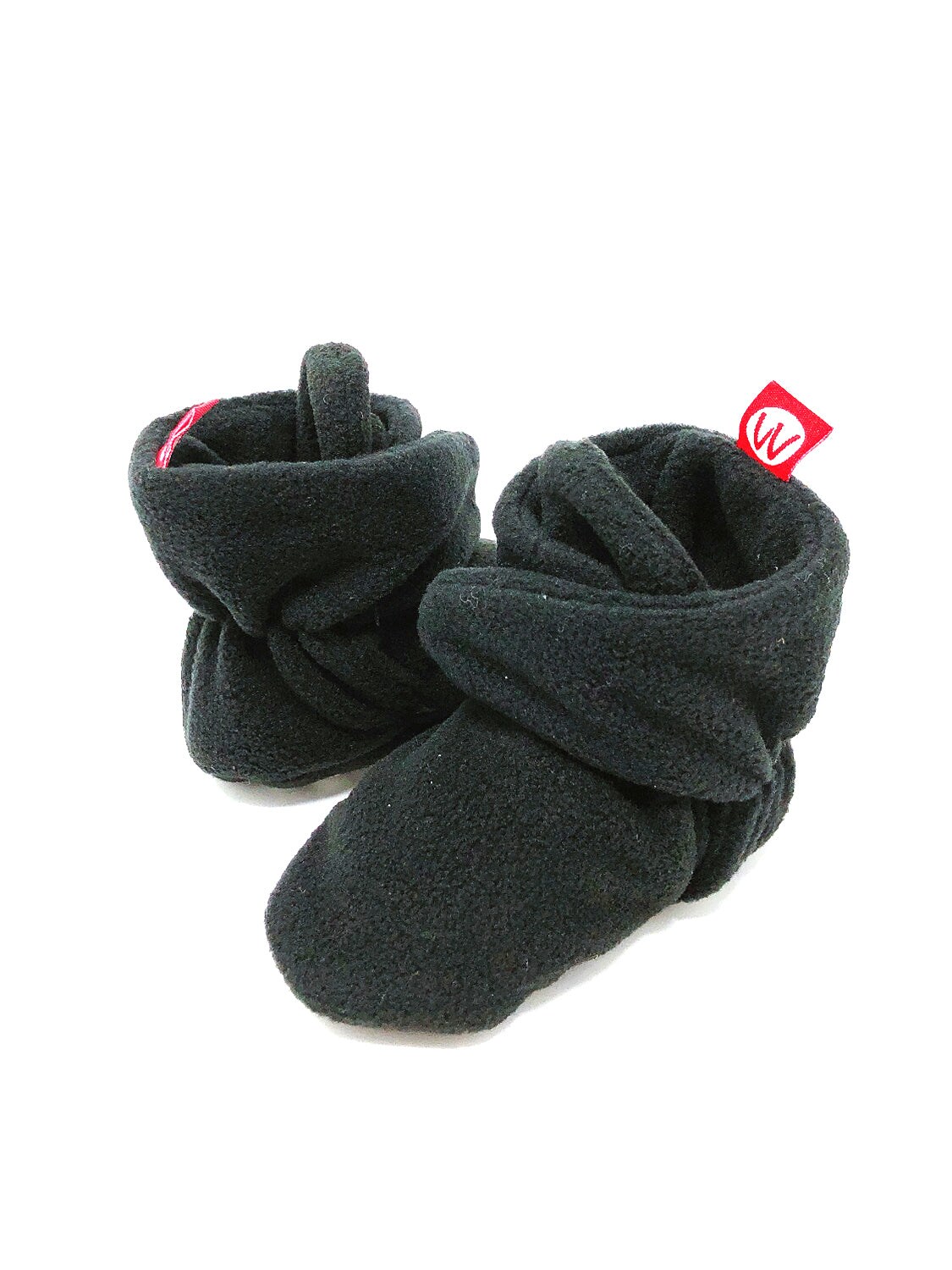 Wrapables Fleece Baby Booties with Anti-Skid Bottoms