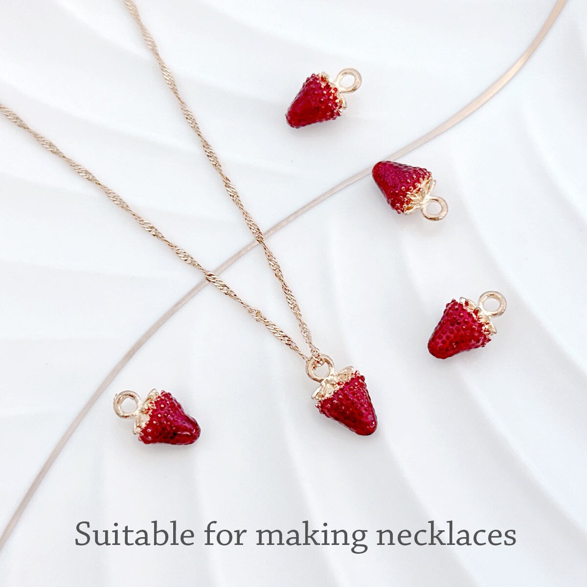 Wrapables Nature Charms for Jewelry Making Enamel Pendants, (Set of 20)