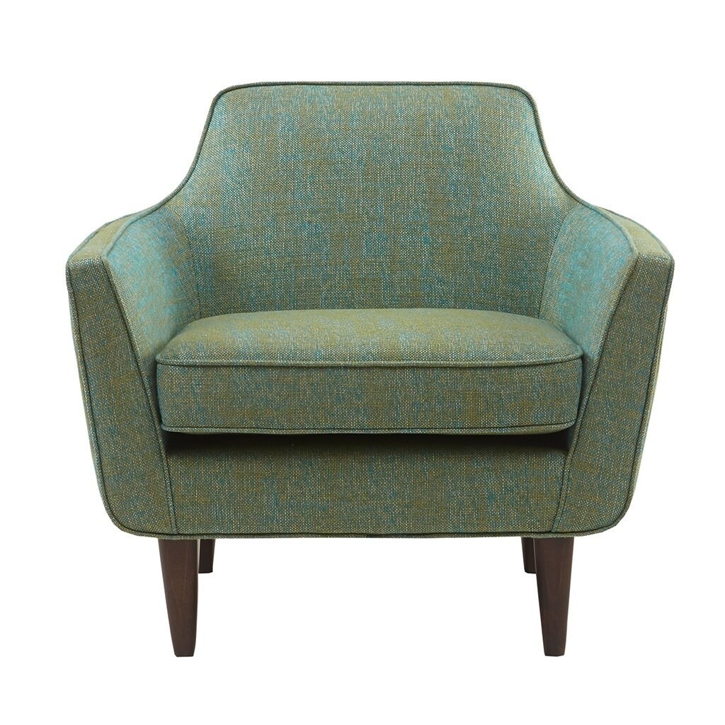 Madison Park Cruz Mid Century Accent Chair-Blue-Green