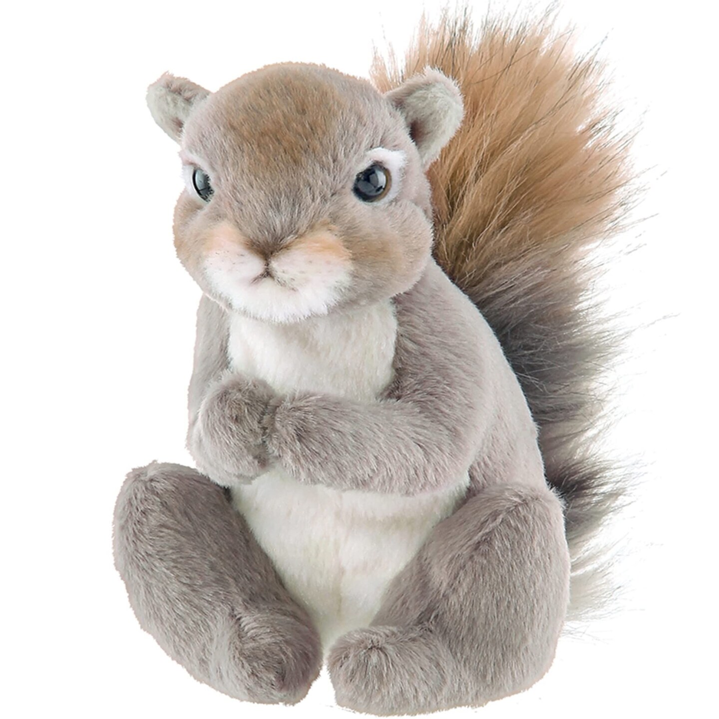 Bearington Lil' Peanut The Squirrel Stuffed Animal, 7 Inch Realistic ...