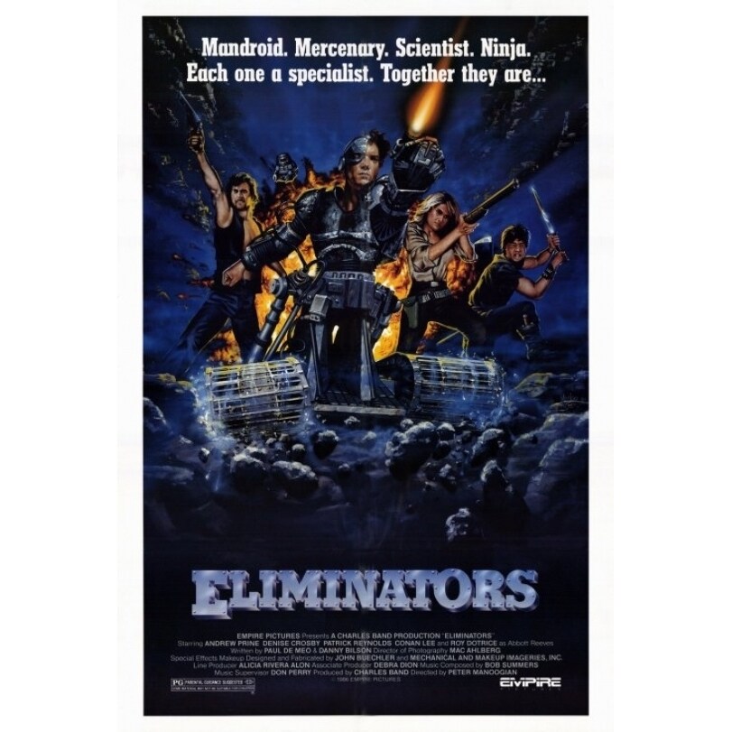 Pop Culture Graphics The Eliminators Movie Poster (11 x 17) - Item  MOVAE6969