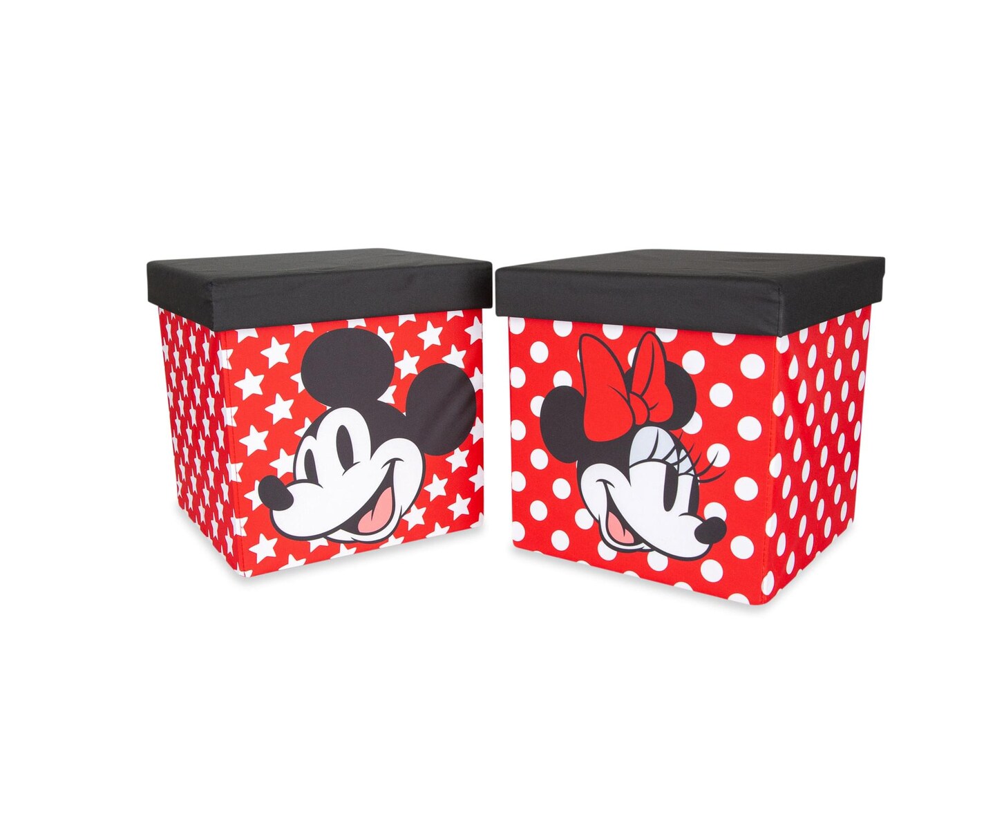 Disney Mickey & Minnie Storage Bin Cube Organizers