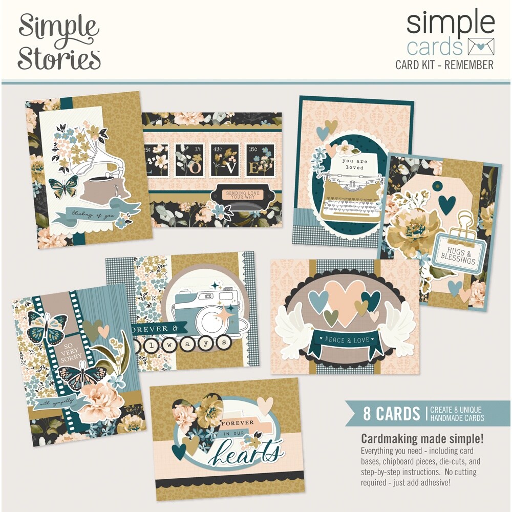 Simple Stories Simple Cards Card Kit-Remember