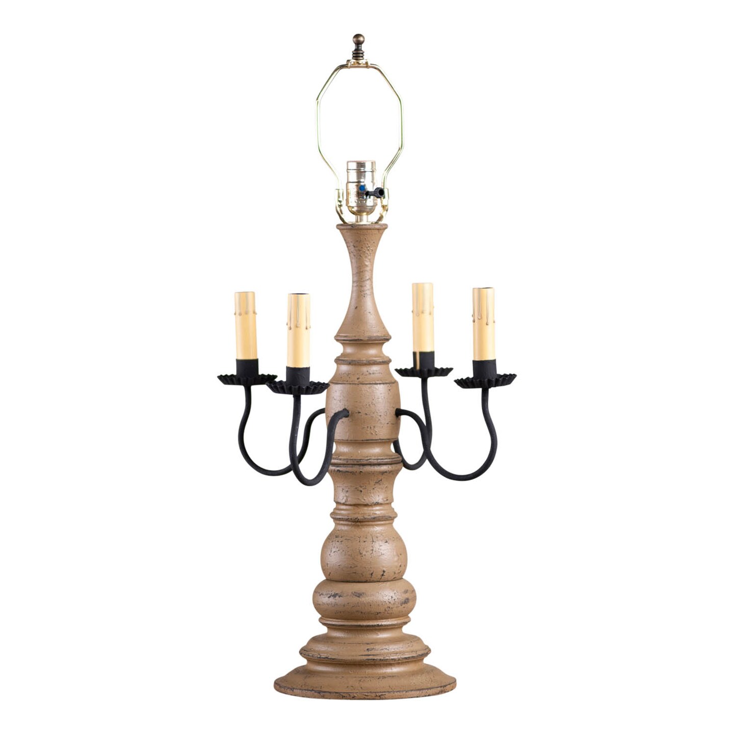 Bradford Lamp Base in Pearwood