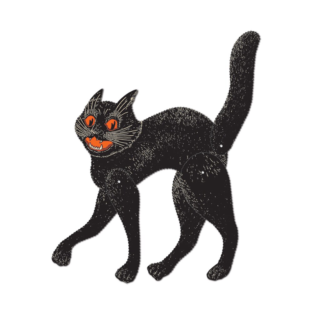 Beistle Party Decoration Jointed Scratch Cat 20 1 By 2&#x22; - 12 Pack (1 Per Package)