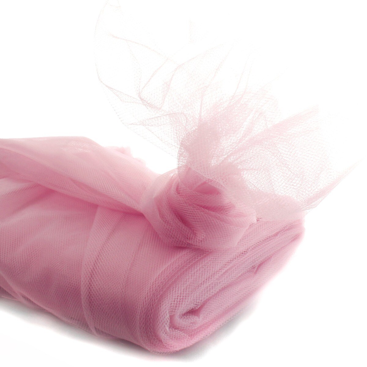 54 Tulle Fabric Bolt - Dusty Rose
