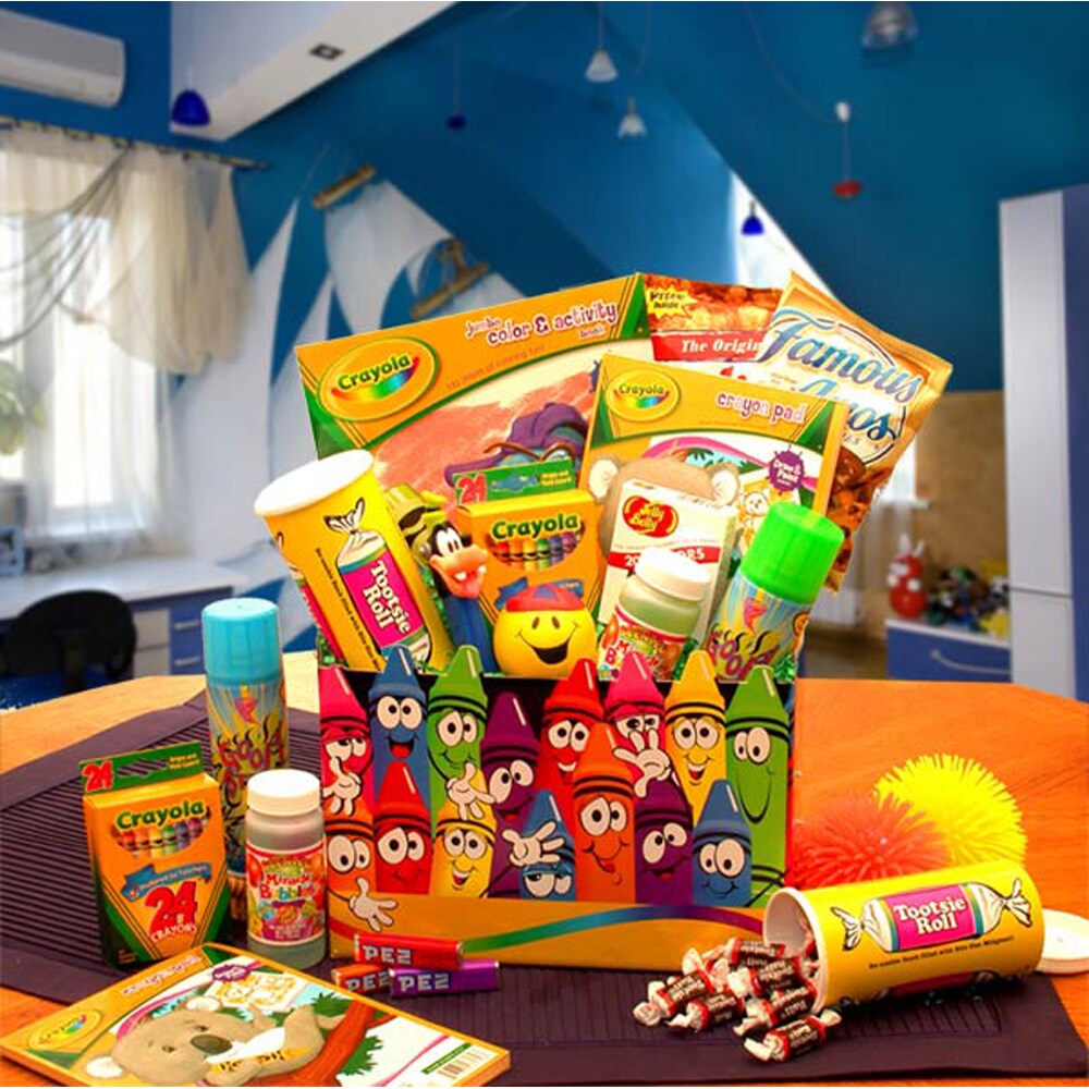 Gift Basket Drop Shipping Gift Basket  Crayola Kids Gift Box