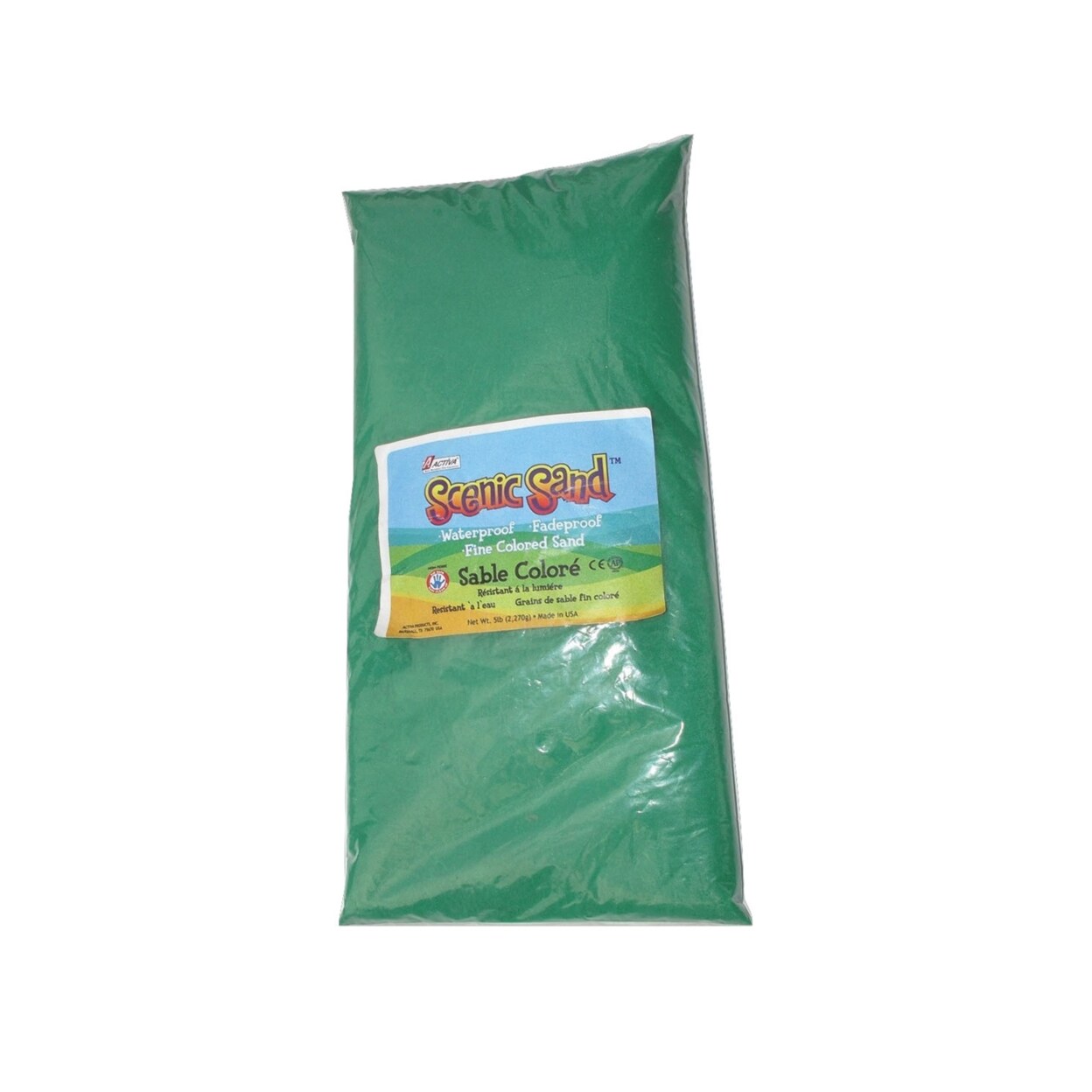 Scenic Sand   Activa 5 lb. Bag of Colored Sand -
