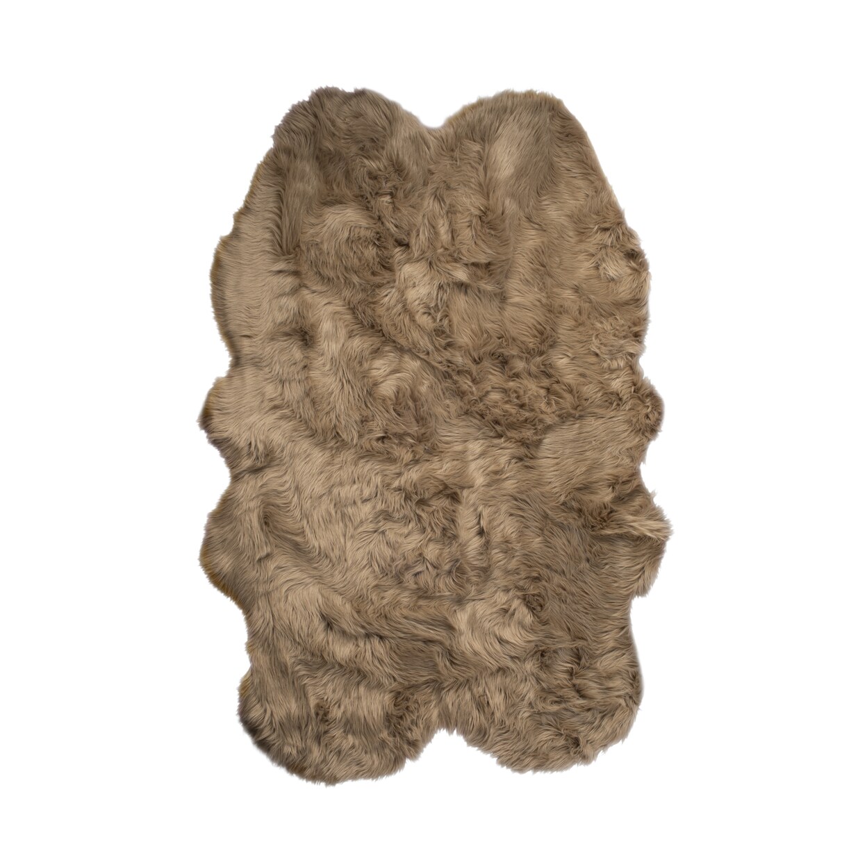Luxe Gordon Faux Sheepskin Quattro Rug 1-Piece 4x6 2 | Michaels