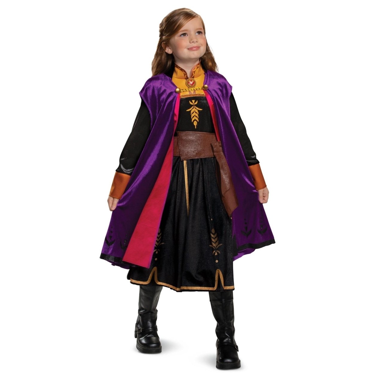Disney Frozen 2 Anna Costume Girls Xs 3T 4T Licensed Disguise Dress Outfit