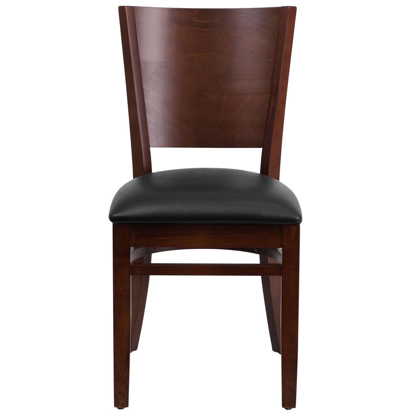 Emma and Oliver Solid Back Wooden Restaurant Dining Chair