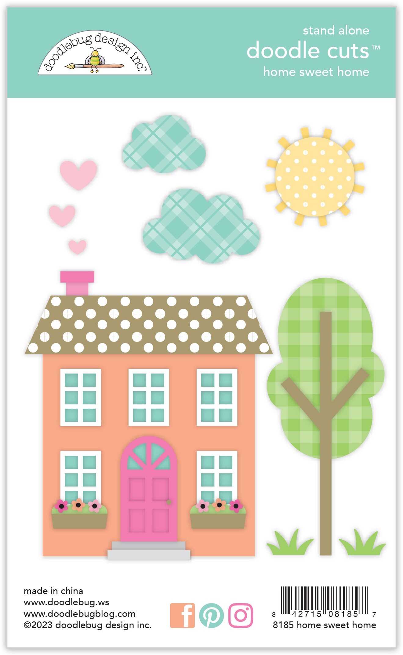 Doodlebug Doodle Cuts-Home Sweet Home, Hello Again