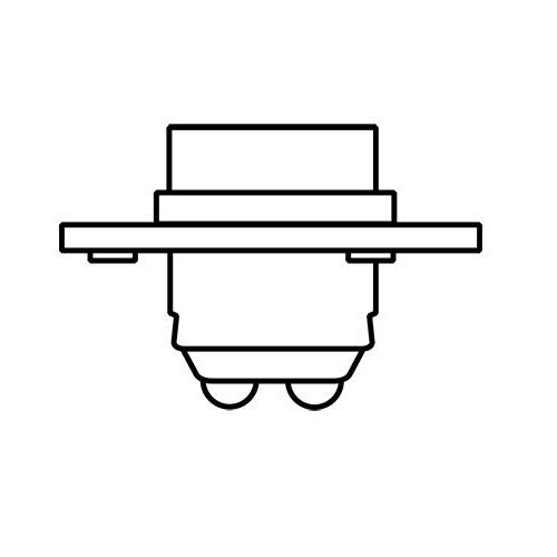 USHIO SM-1630 6.5V 2.75w P15D Base Incandescent Scientific Medical Light Bulb