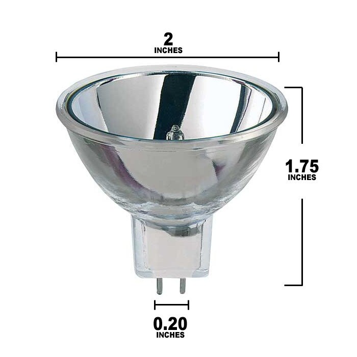 USHIO EKG 80W 19V No Front Glass Reflector Halogen Lamp Bulb
