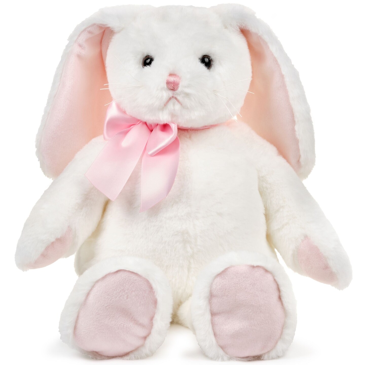 Bearington Loppy The Stuffed Bunny Plush, 16 Inch Pink Bunny Stuffed ...