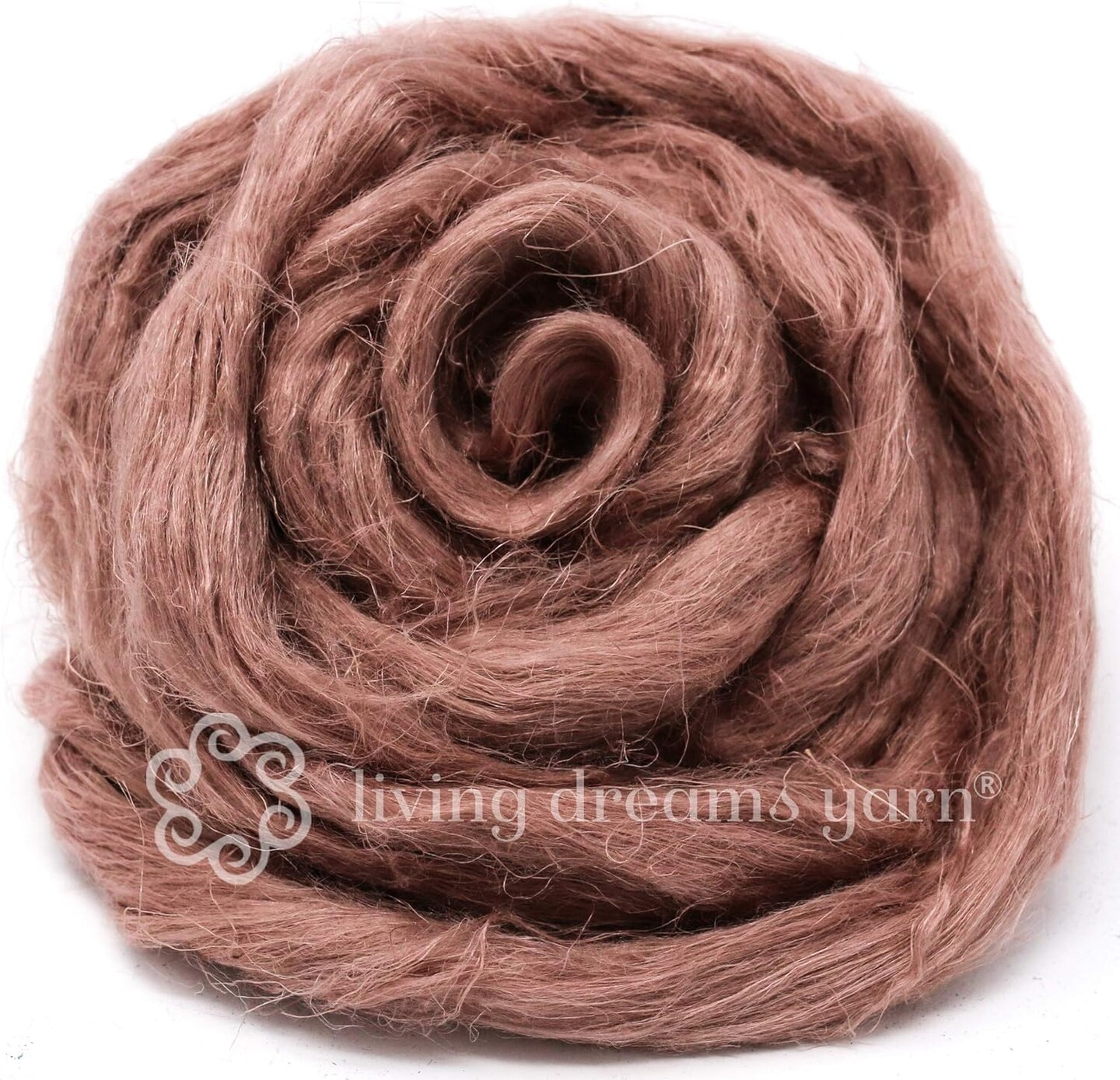 Flax/Linen - Beautifully Dyed Vivid Colors, Combed Top Roving for Spinning, Blending, Felting, Weaving.