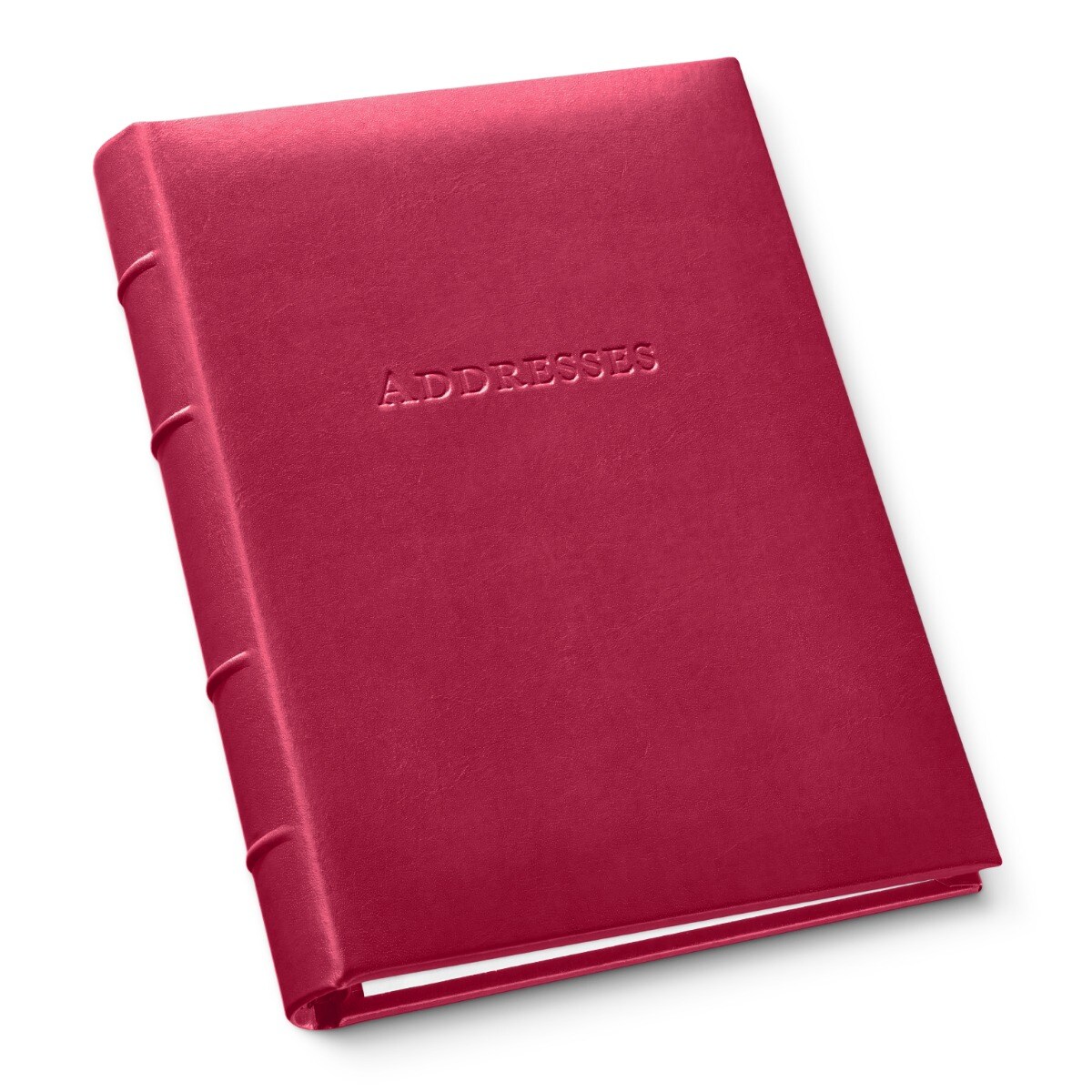 Gallery Leather Large Address Book with Alphabetical Tabs up to