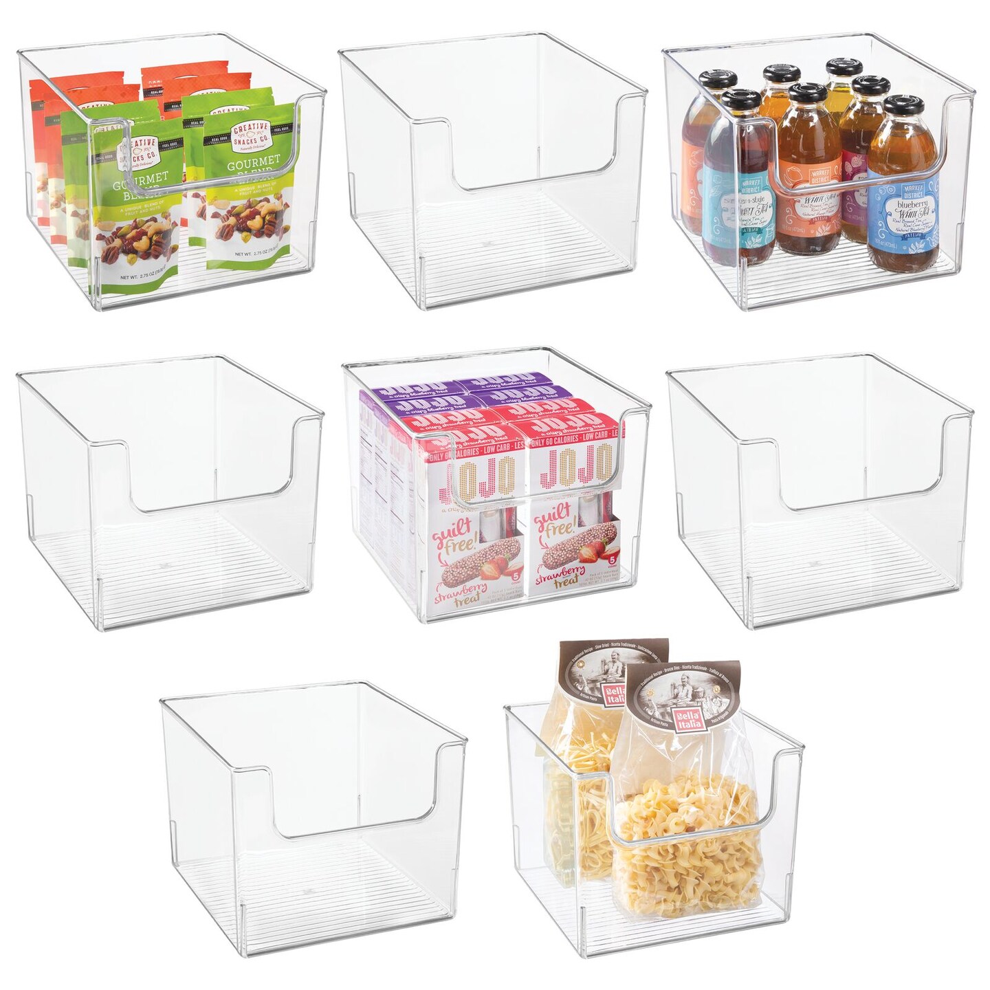 mDesign Kitchen Plastic Storage Organizer Bin with Open Front | Michaels
