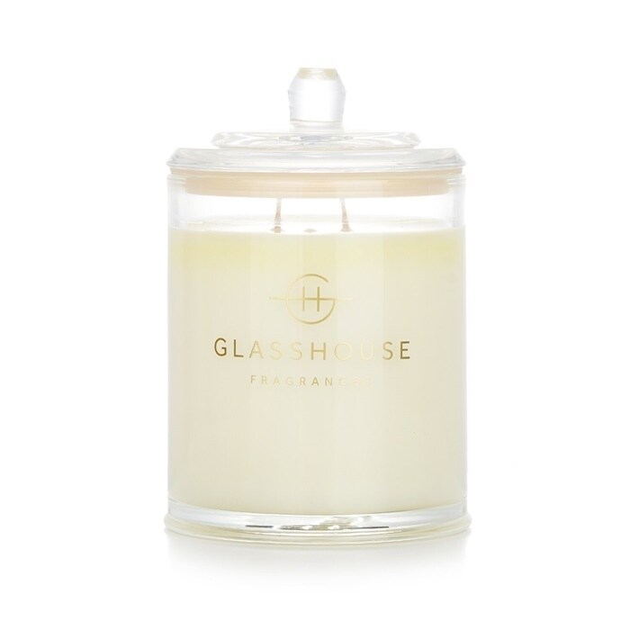 Glasshouse   Triple Scented Soy Candle - The Hamptons (Teak &#x26; Petitgrain) 380g/13.4oz