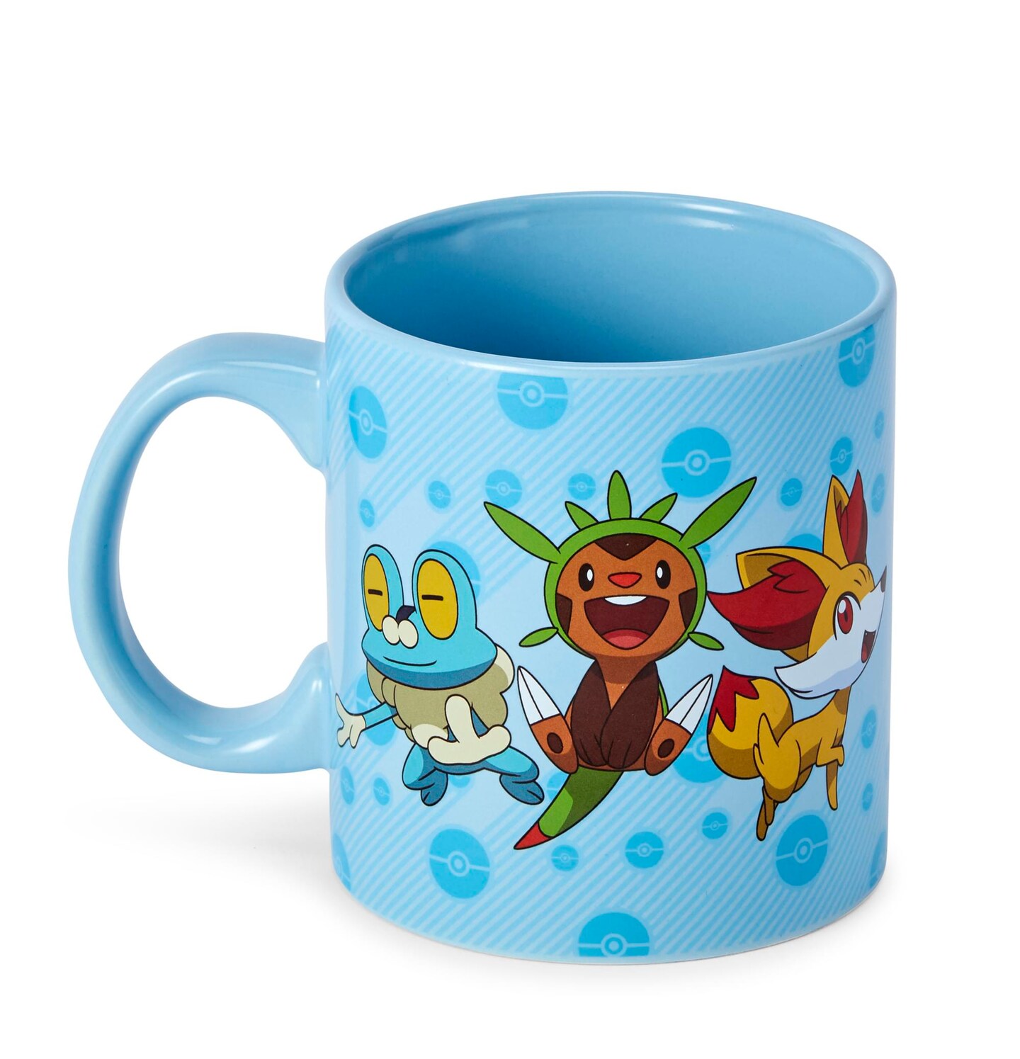 Pokemon XY Group Starters Coffee Mug - 20-Ounces Blue