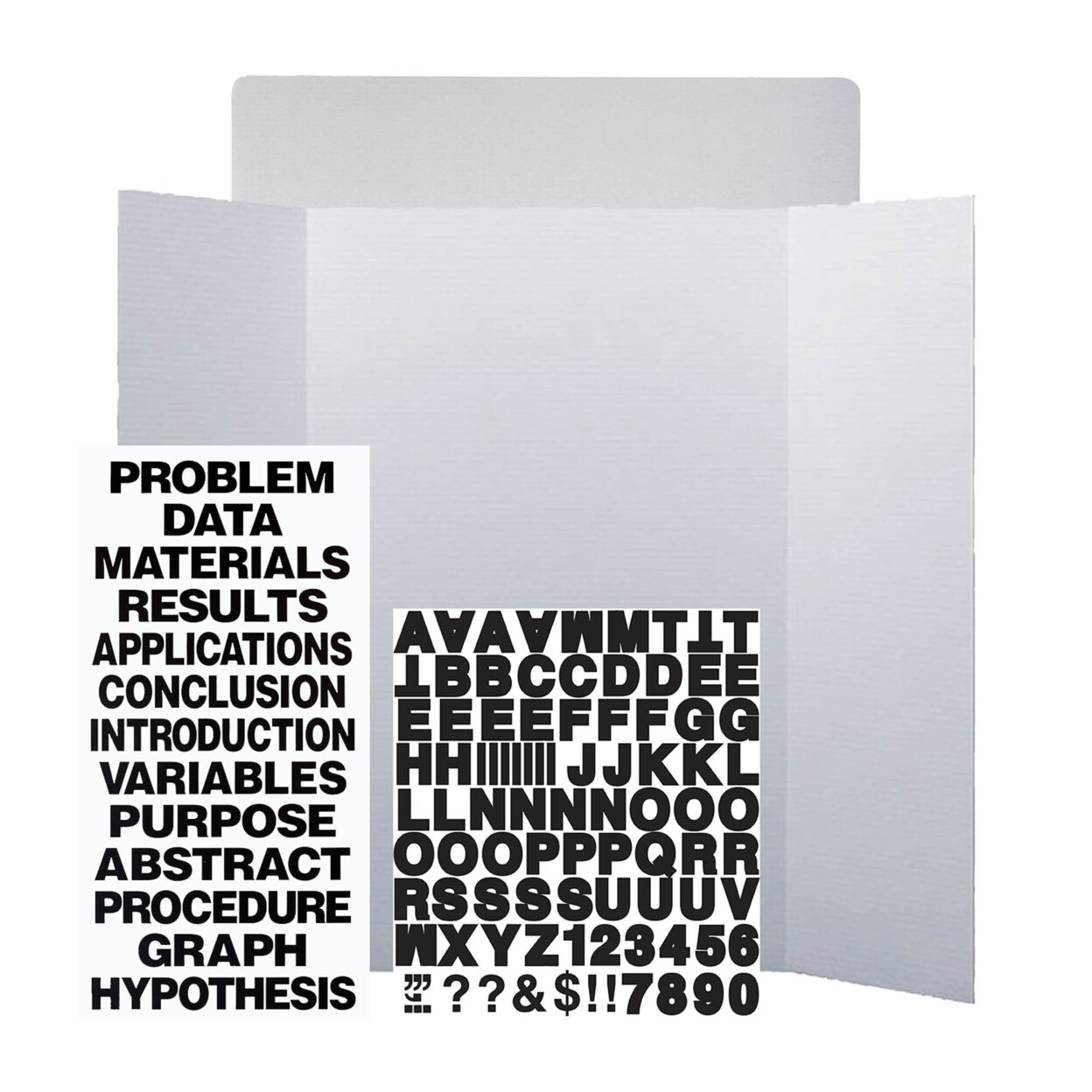 Flipside Products Presentation 36 X 48 Classroom Project Board Kit Retail Pack Of 24