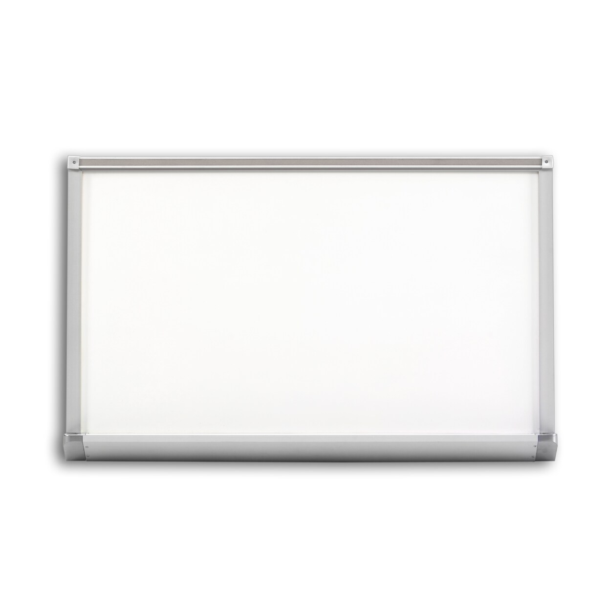 Marsh   Pro-Lite 48x72 White Porcelain Markerboard, Standard Aluminum Trim