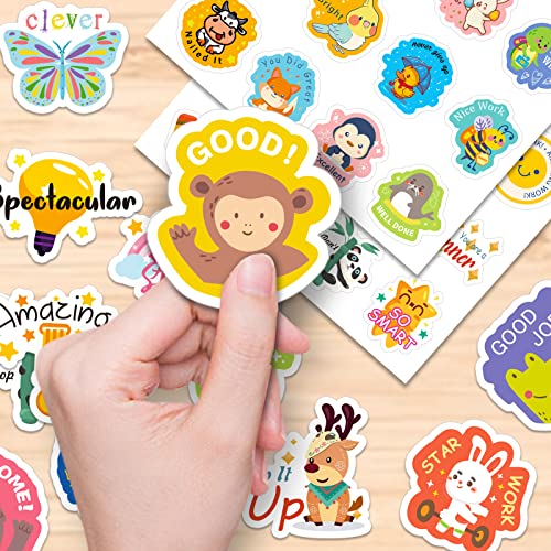 Kids Reward Stickers  Print and Cut School Teacher Stickers
