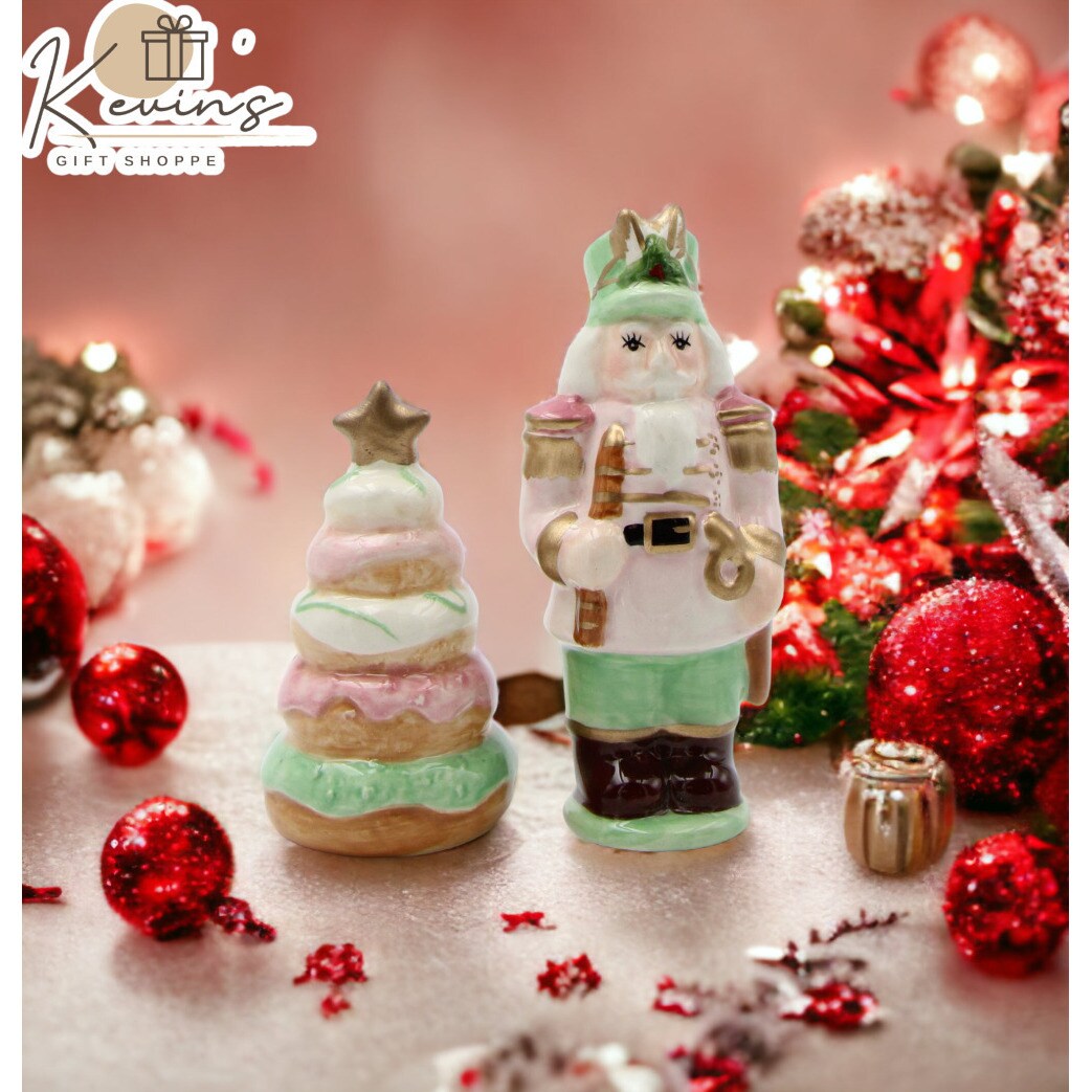 Pastel nutcracker shops set