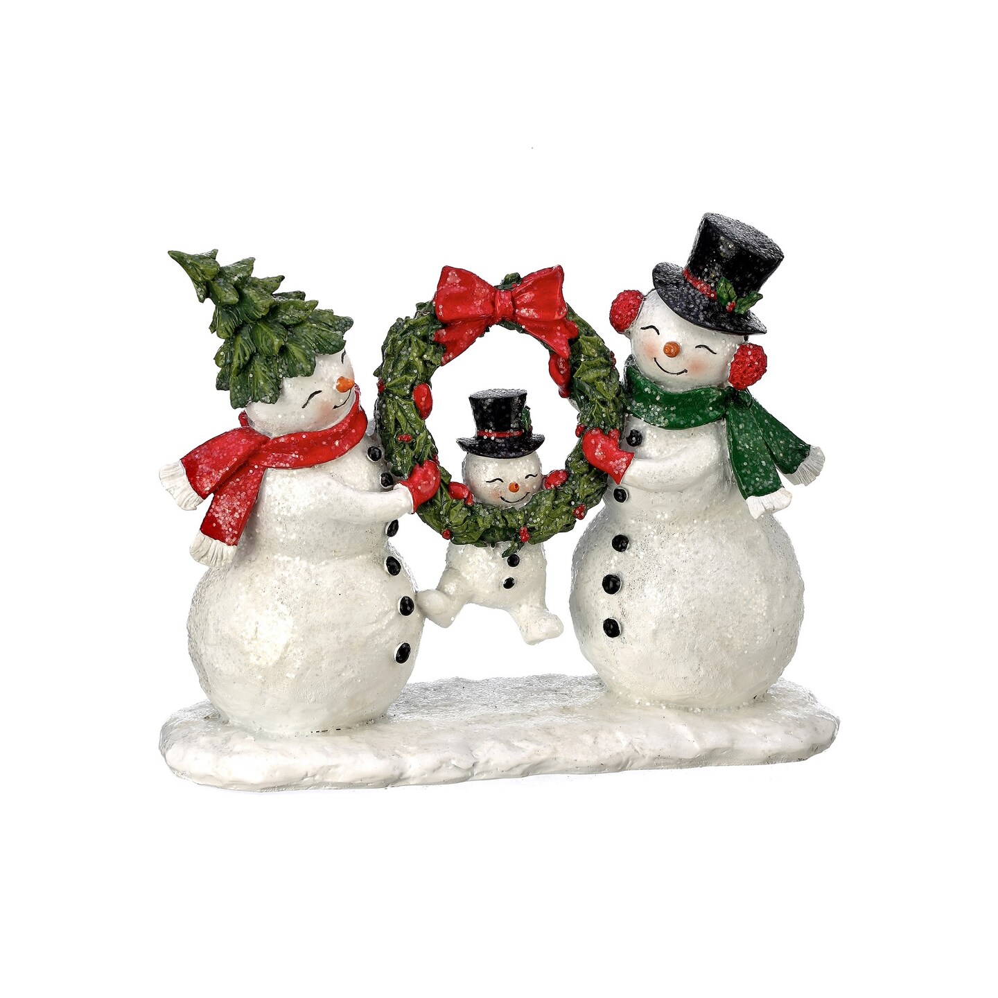 プレゼントを選ぼう！ Share Plush Some Love Sitting Winter 10” Wonderland Rustic  Snowman with Snowman Gifts Figurine