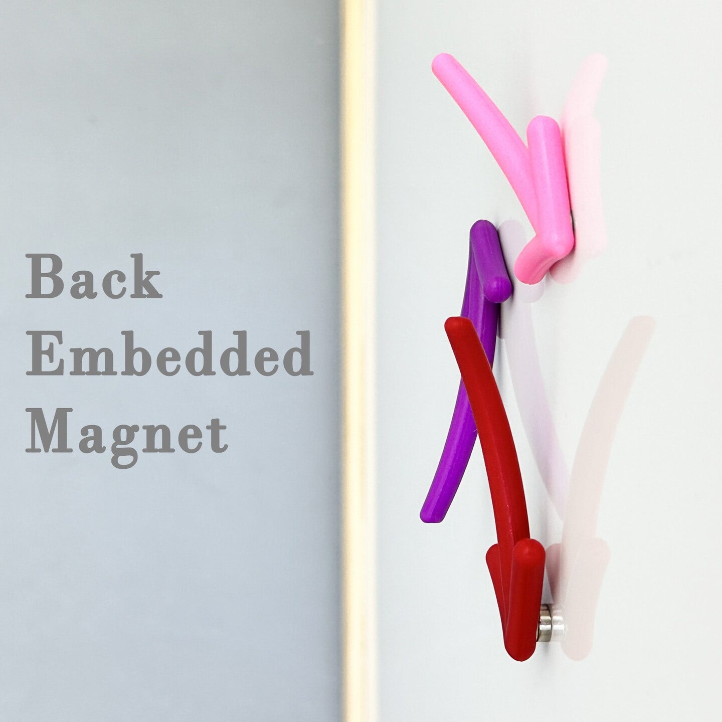 Wrapables Novelty Refrigerator Magnets for Kitchen, Whiteboards, Cabinets, and Lockers (Set of 12)