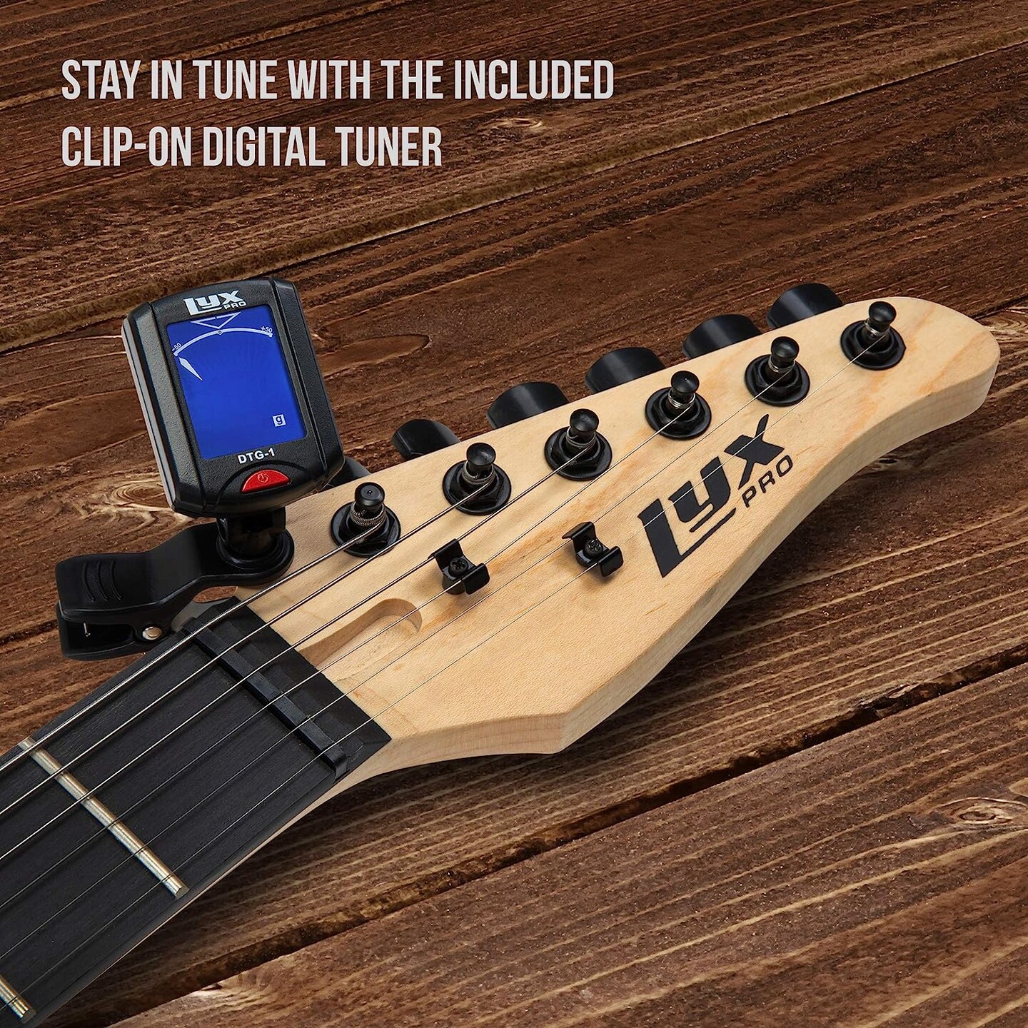 LyxPro 39&#x22; Stratocaster Electric Guitar Beginner Kit